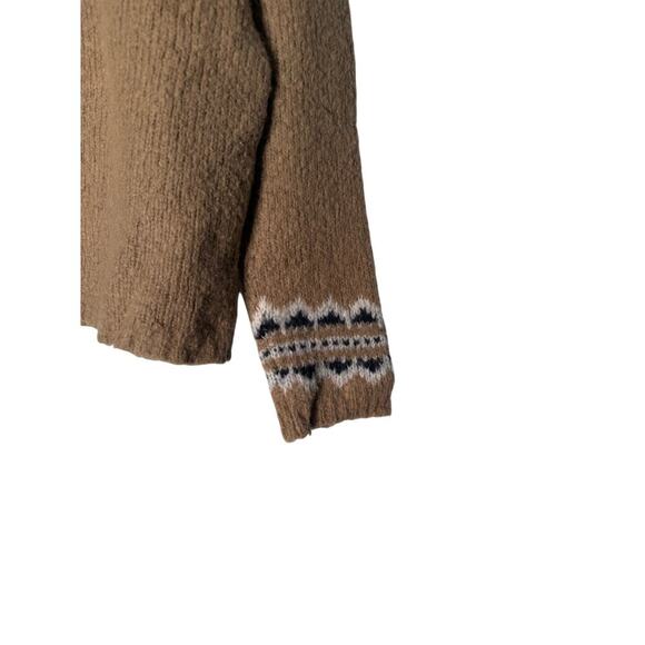Old Navy Brown/Black Sweater Women's XL 34%Wool - Picture 4 of 5